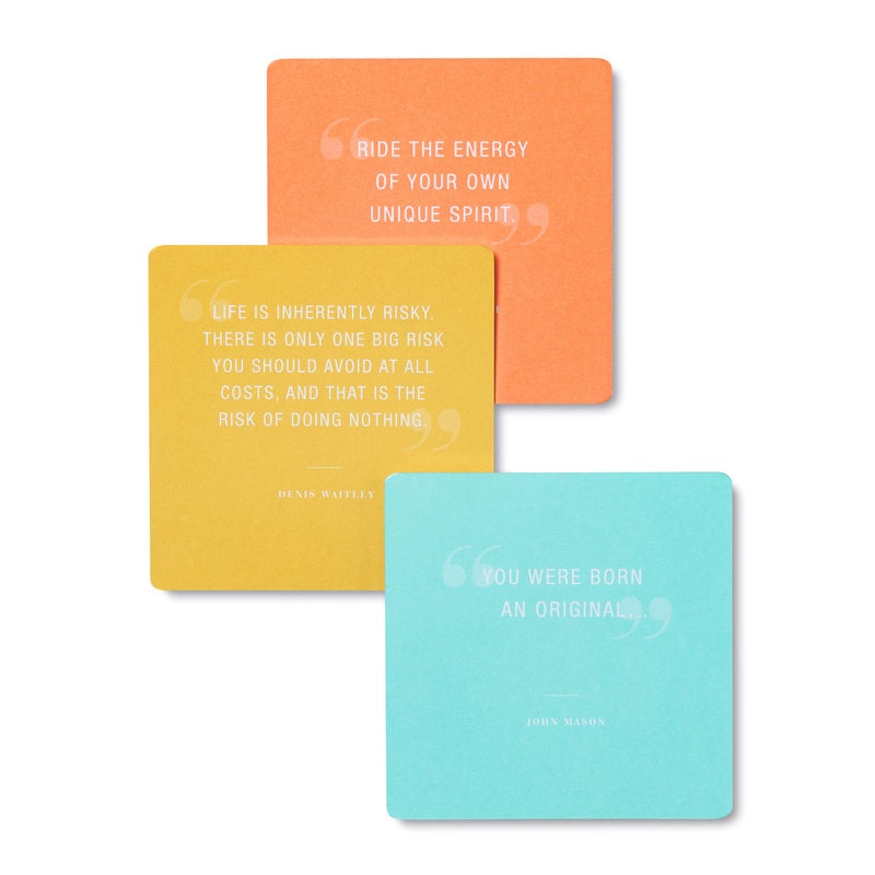 Compendium Weekly Reflections Card Set â€” 52 Inspiring Quotes, One Card for Each Week of the Year, Includes Desktop Display Stand - Image 5
